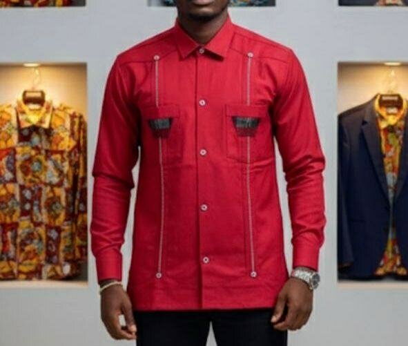 Chemises cubaines 2× coutures