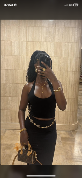 Ensemble chic noir pour femme