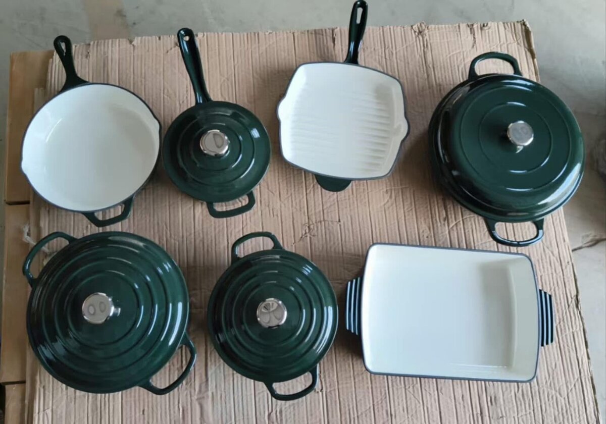 Heavy Nonstick Die-Cast cookware set