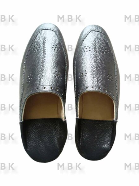 Babouche en cuir