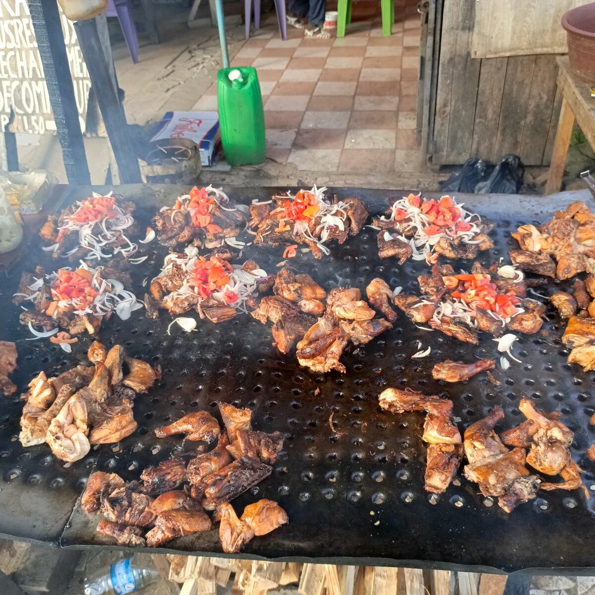 Poulet grillé savoureux