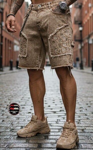 Shorts en Jean Décontractés Homme