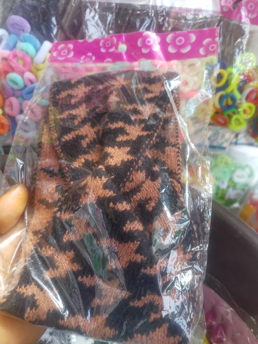 Bandeau tricotée camouflage