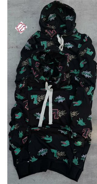 Sweat à capuche imprimé