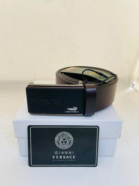 Ceinture en cuir classe homme