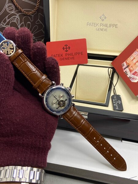 Quality Patek Philippe Mechanical  Luxe Watch