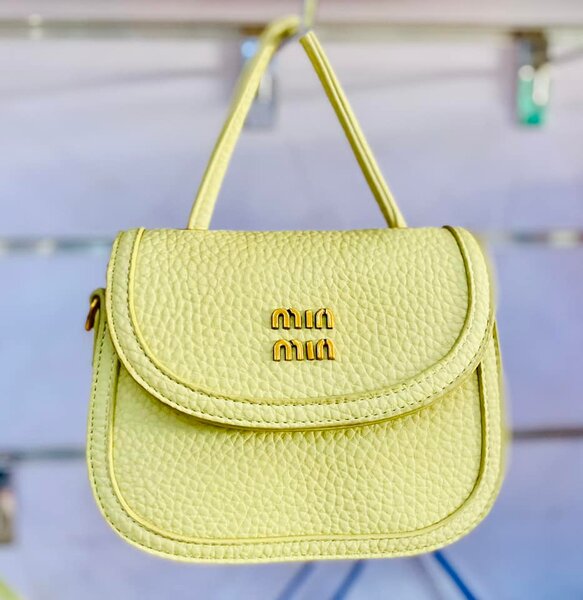 Ladies handbags yellow