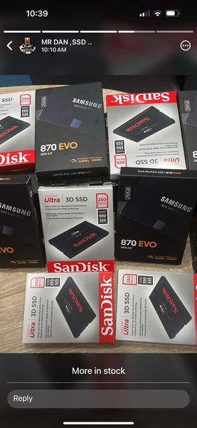 SAND DISK PORTABLE SSD DRIVES ..