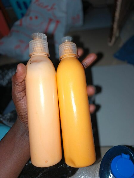 Lait corporel teint clair