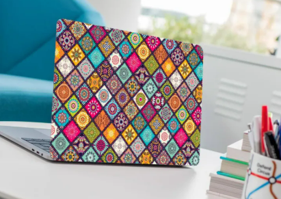 Pattern Laptop Back Skin-Laptop Skin Vinyl Sticker Decal, 13 13.3 14.6 15 15.4 15.6 inch Laptop Skin Sticker Cover For All Laptops