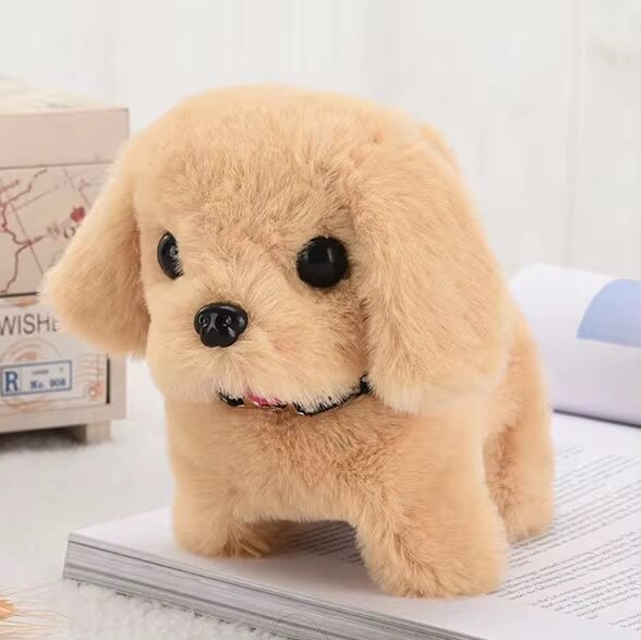 Chien en peluche mignon