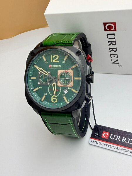 Montre Homme Chronographe Vert