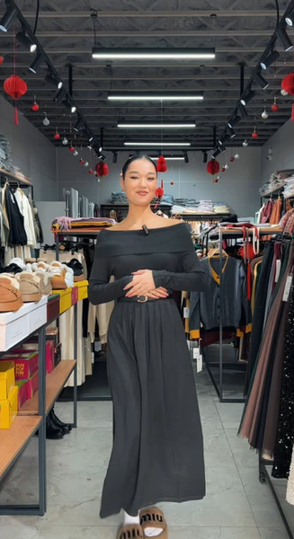 платье черное