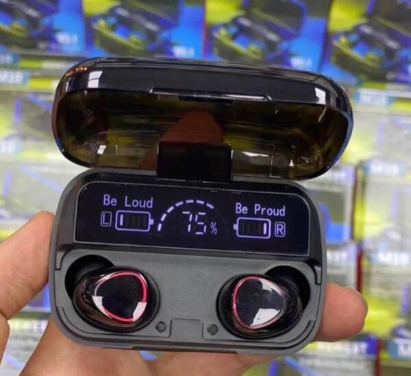 M10 Bluetooth earbuds with PowerBank