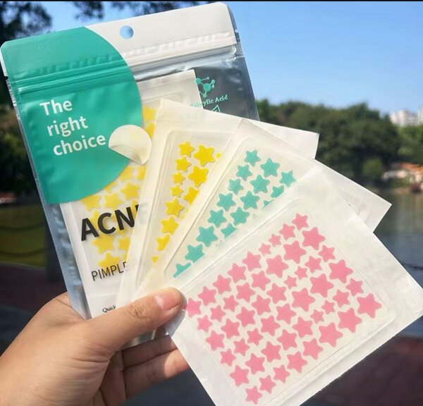 Patchs anti-acné étoiles