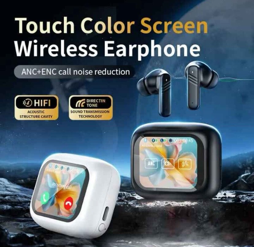 Écouteurs tactiles disponible