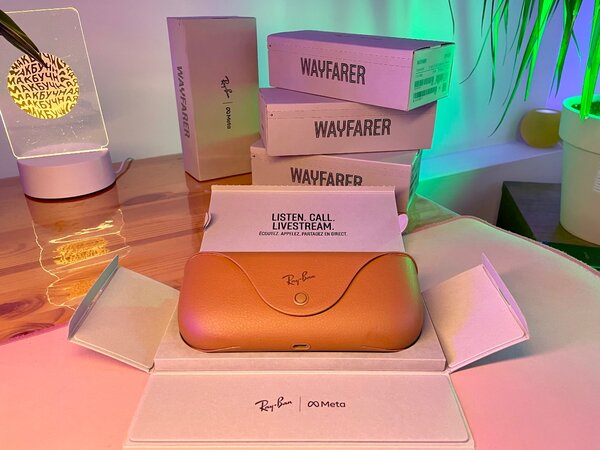 Умные очки Ray-Ban Meta Wayfarer последнего поколения