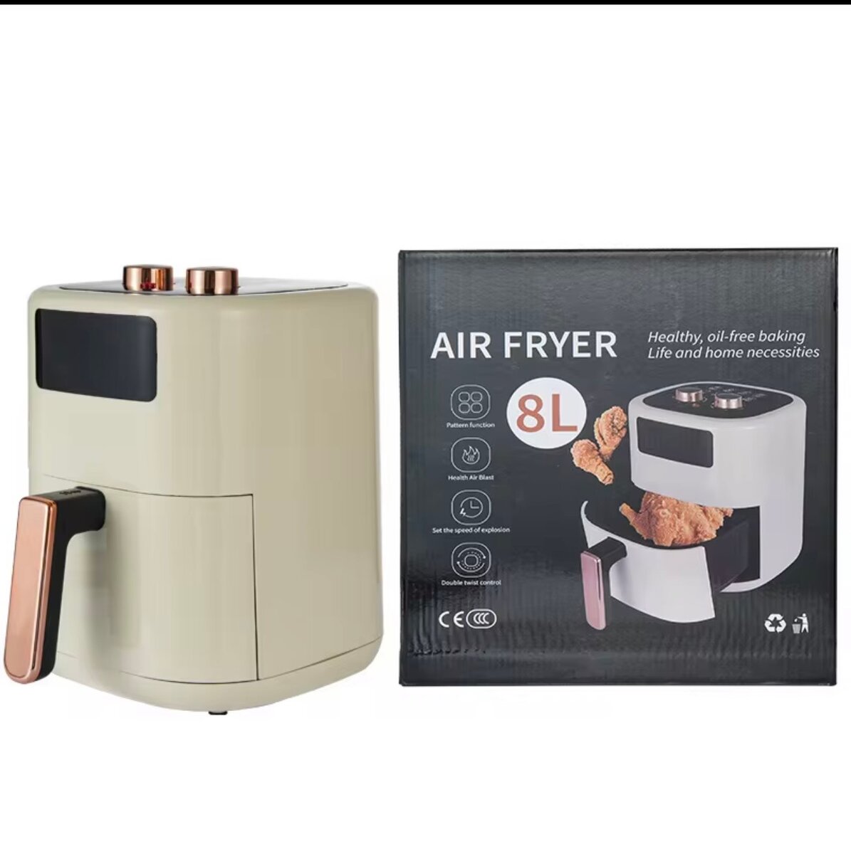 Friteuse à air 8L sans huile