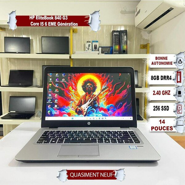 HP EliteBook i5 8Go 256Go