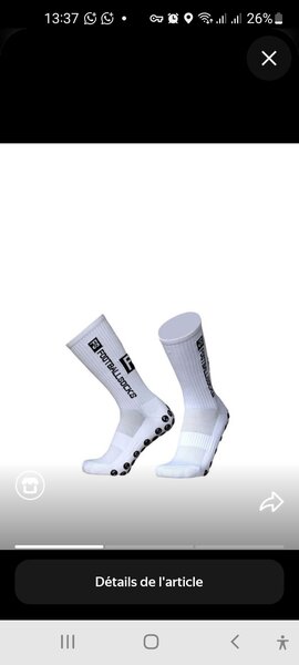 Chaussettes sport personnalisé