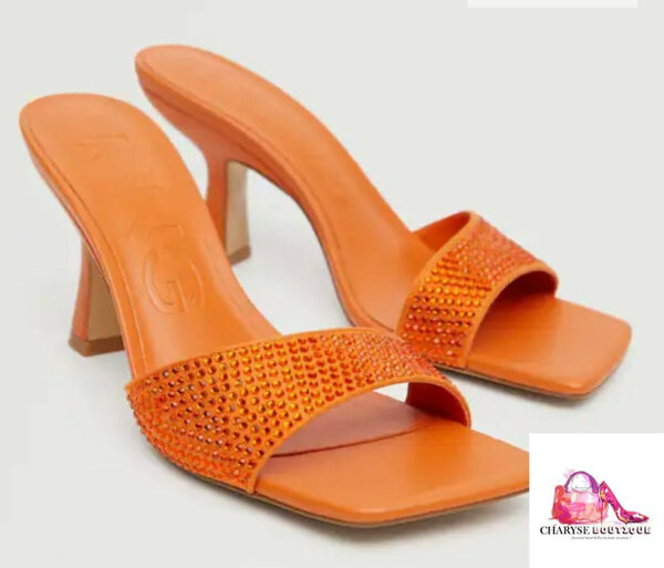 chaussure orange