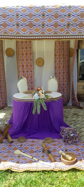 Décoration de mariage élégante