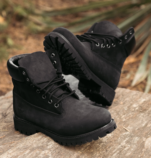 Аялдардын өтүгү Timberland Black Nubuck Premium 