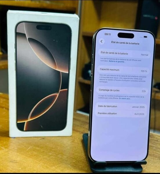 iPhone 16 Pro max 256 giga