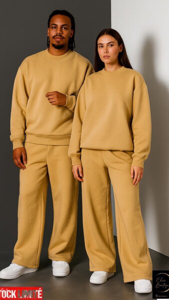 Ensemble de survêtement beige