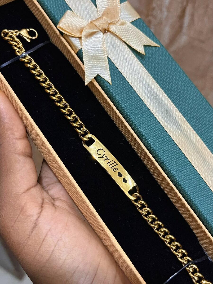 Bracelet personnalisé élégant