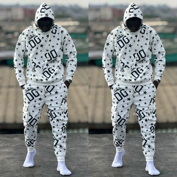 Ensemble de sport étoilé