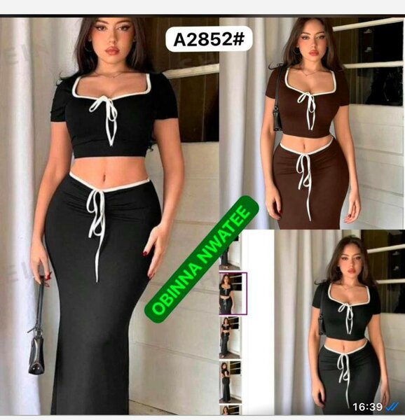 Ensemble jupe et haut