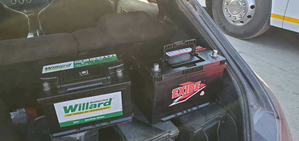 Exide and willard battery