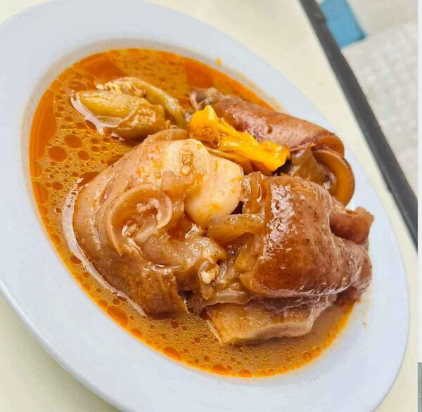 soupe de pattes de bœuf