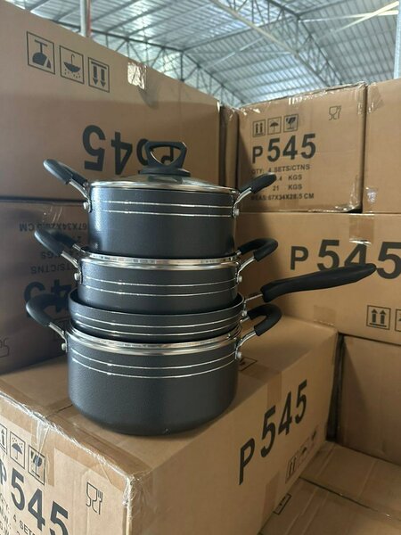 Batterie de Cuisine Antiadhésive 3 Pièces