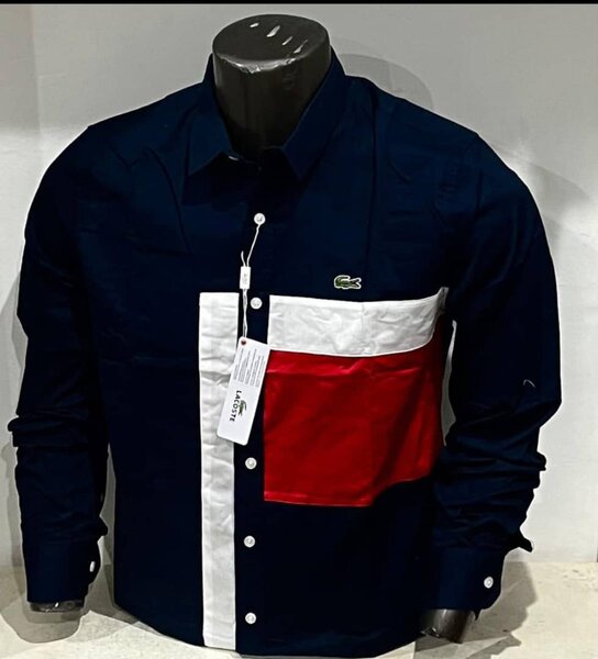 Chemise élégante homme bleu