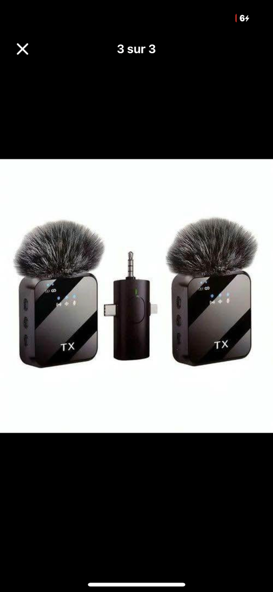 Microphone sans fil F11-2