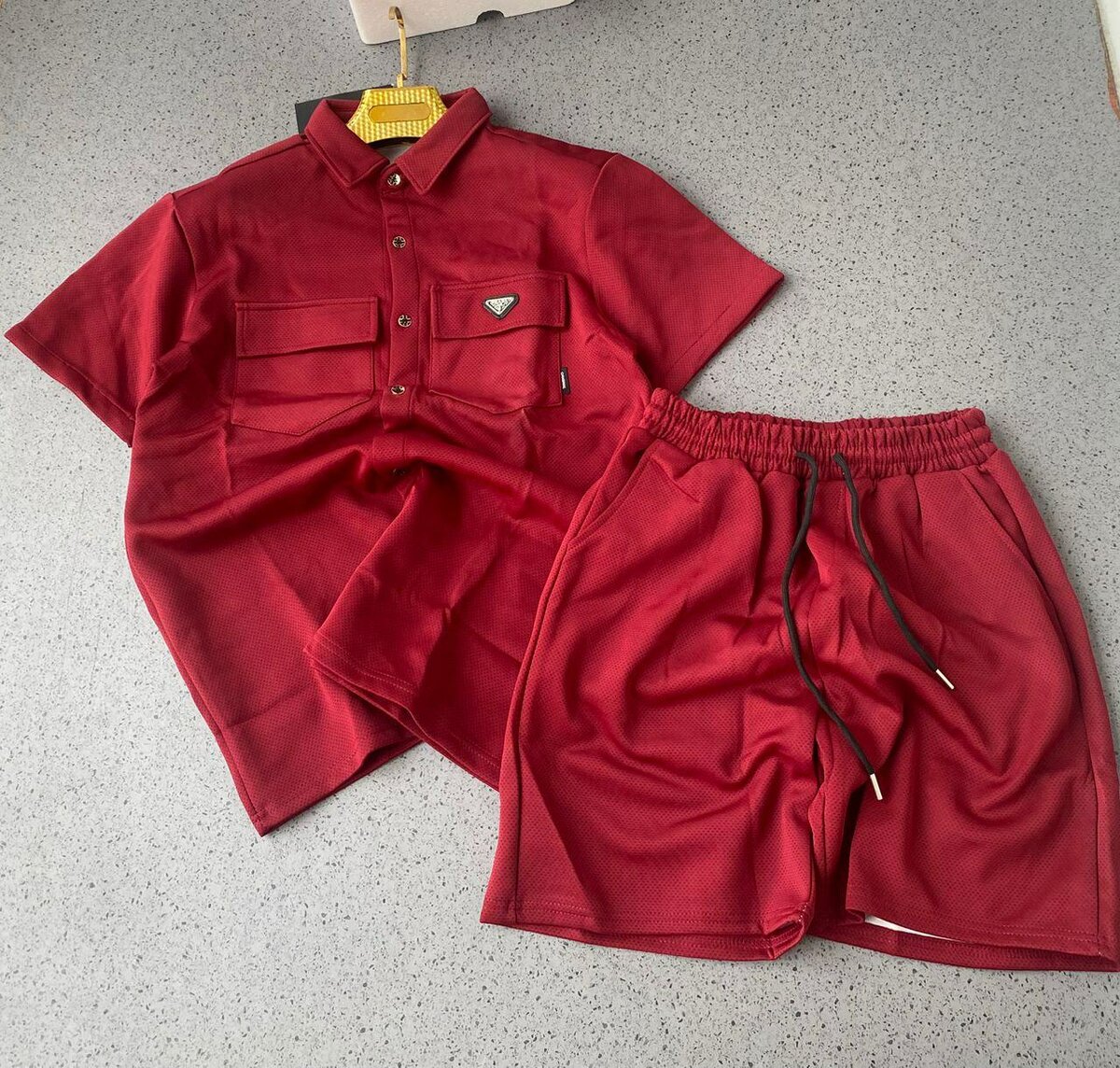 Men's 2Pcs Top and Down