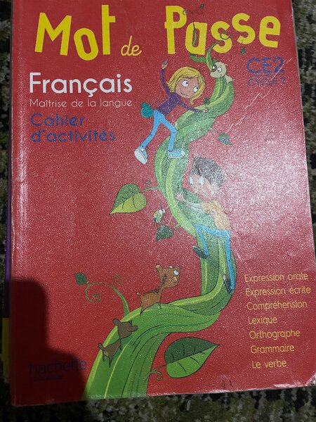 Cahier d'activités Français CE2