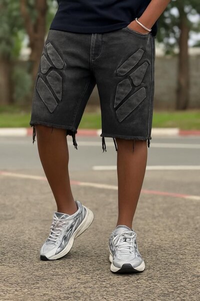 Shorts en jean décontracté