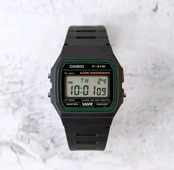 Montre Casio F-91W à Quartz