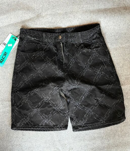 Shorts en jean imprimés élégant