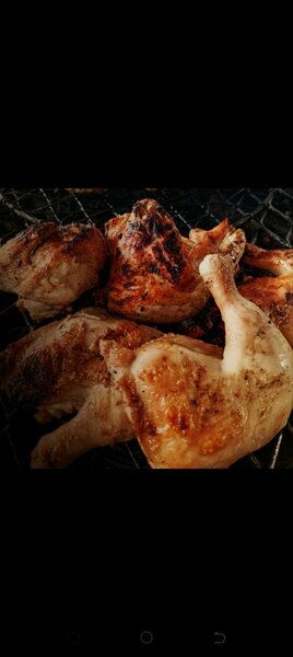 Poulet Braisé et attieke