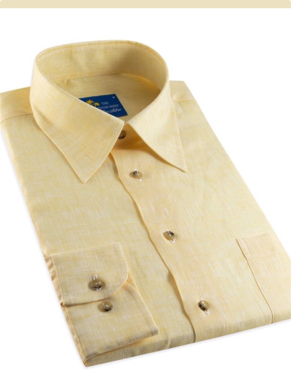 Chemise en lin pour hommes