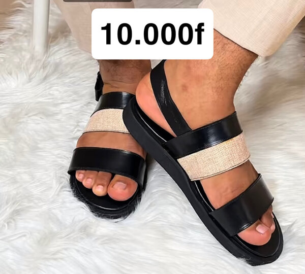 Sandales en cuir élégantes