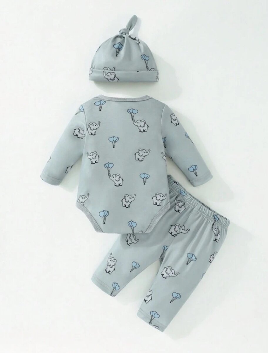 Newborn 3pcs set. 6-9months