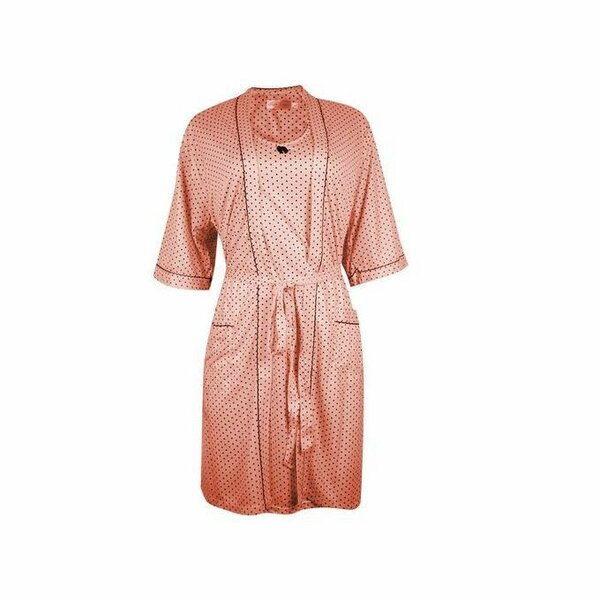 Poka dots night wear - pink