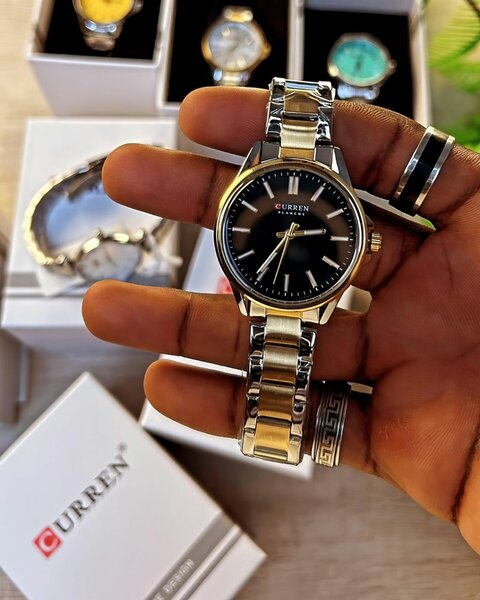 Montre Homme Élégante Bicolore