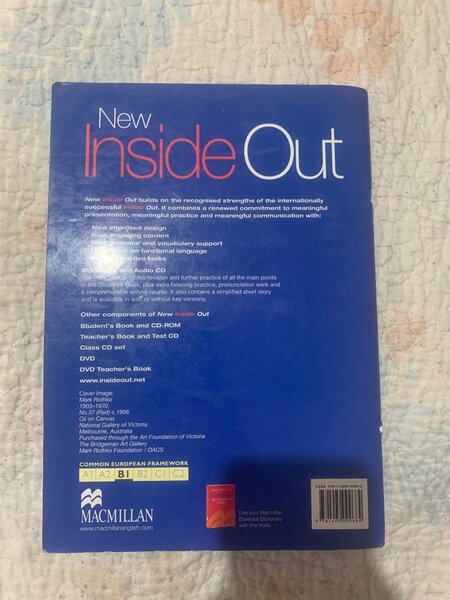 New Inside Out Students book and Work book B1