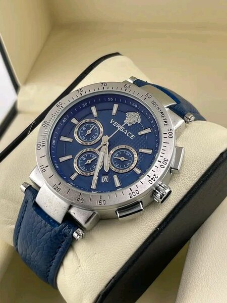 Montre Versace cuir luxe